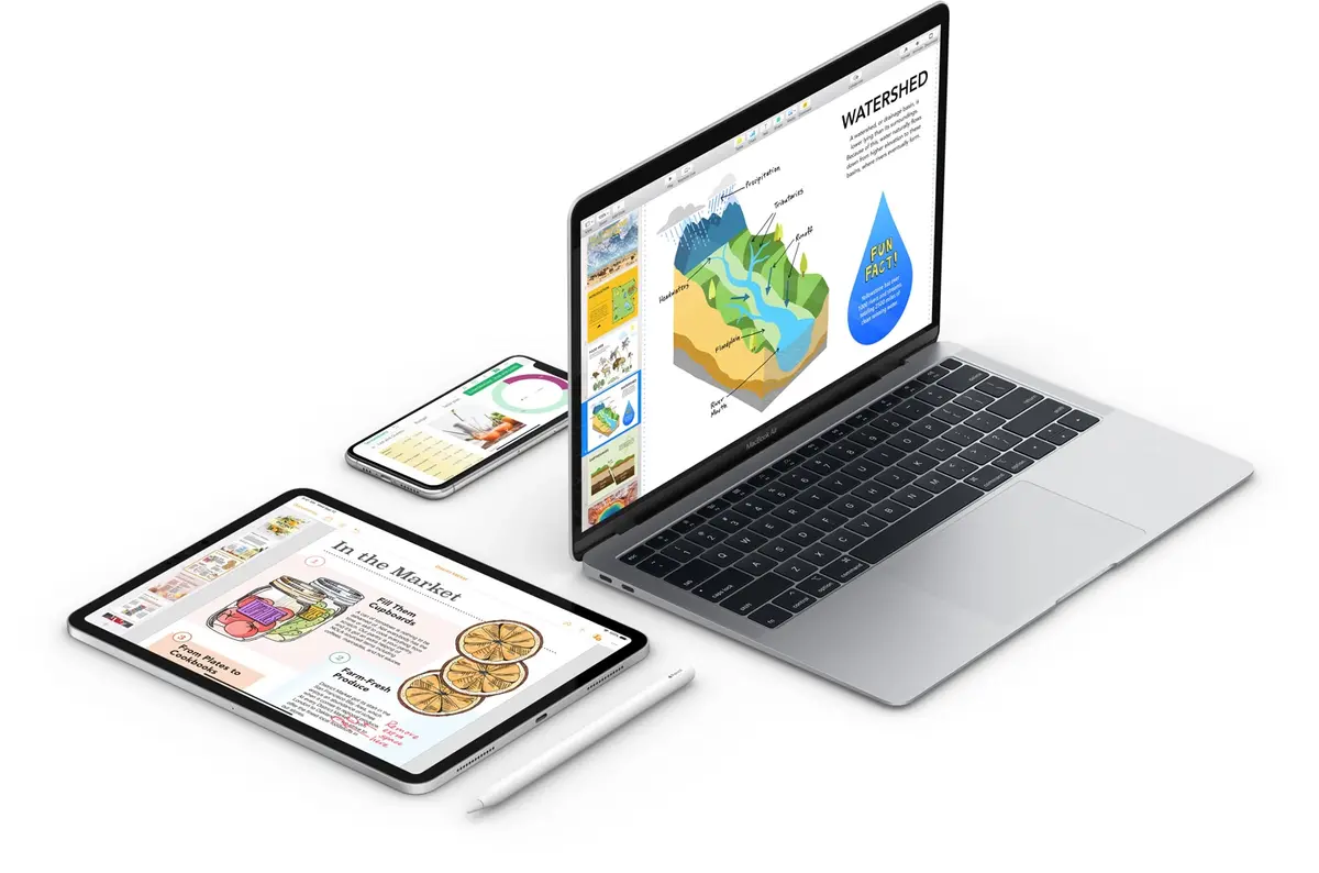 Apple met à jour sa suite iWork sur iOS  et macOS