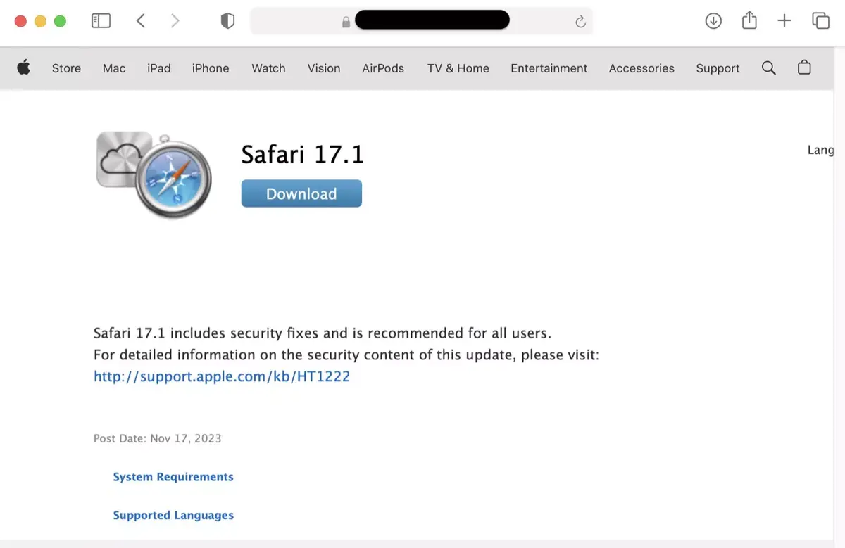 Attention, ce malware se déguise en mise à jour pour Safari et Chrome sur Mac