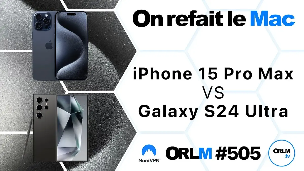 iPhone 15 Pro Max VS Galaxy S24 Ultra⎜ORLM-505