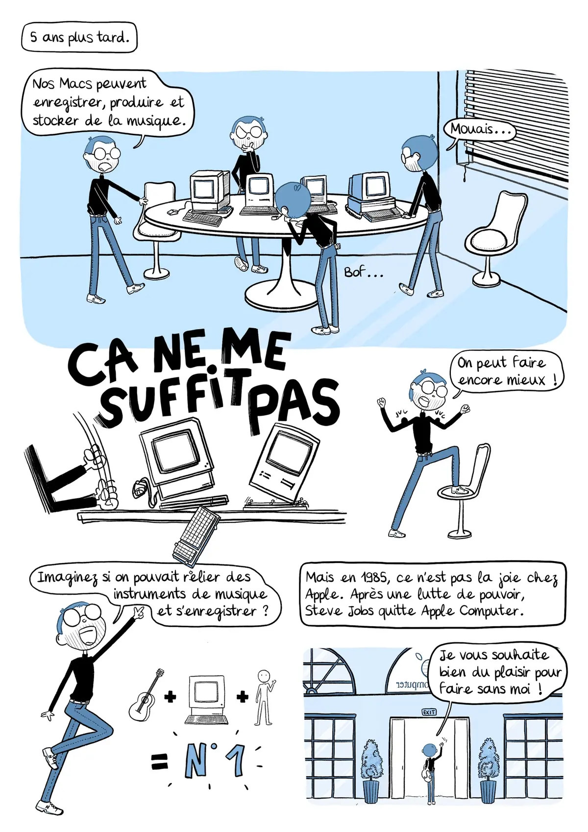 "Les Incroyables Aventures de Steve" #2 - Apple contre Apple