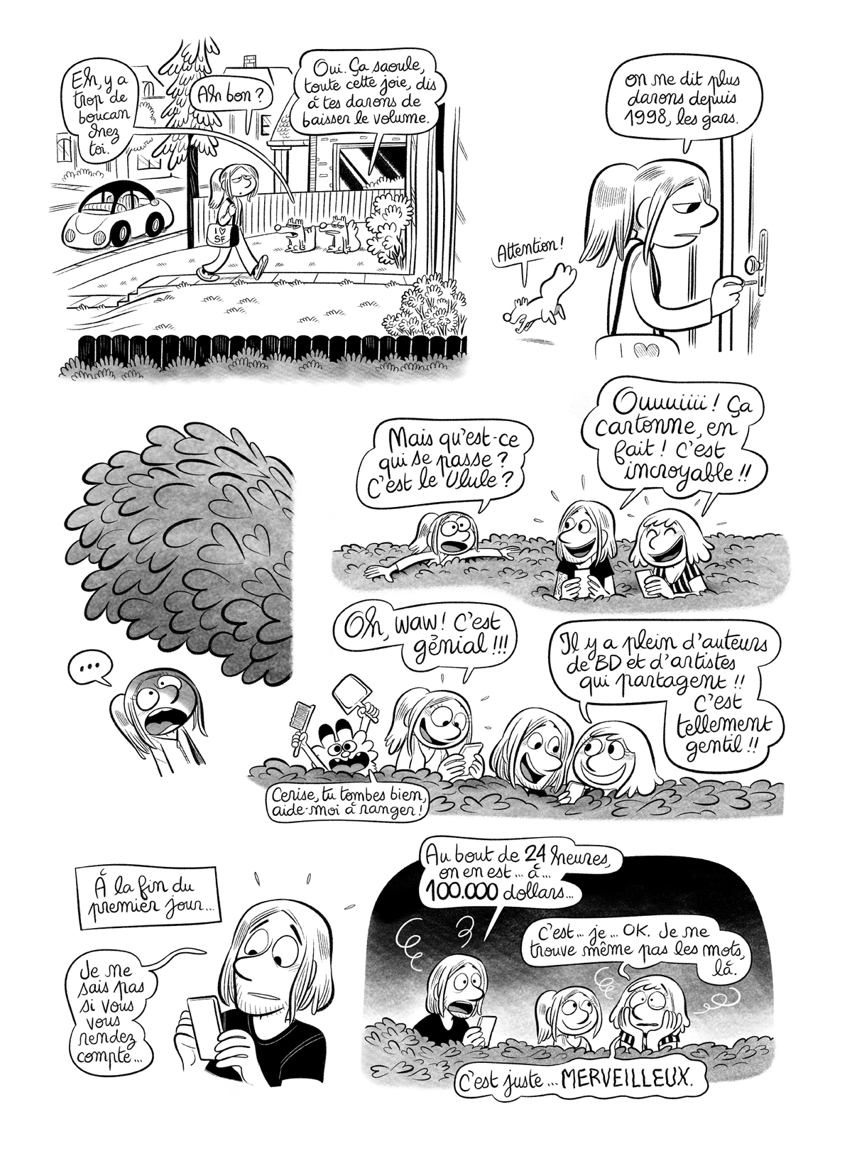 BD Planche #89 : "Californid", par Laurel