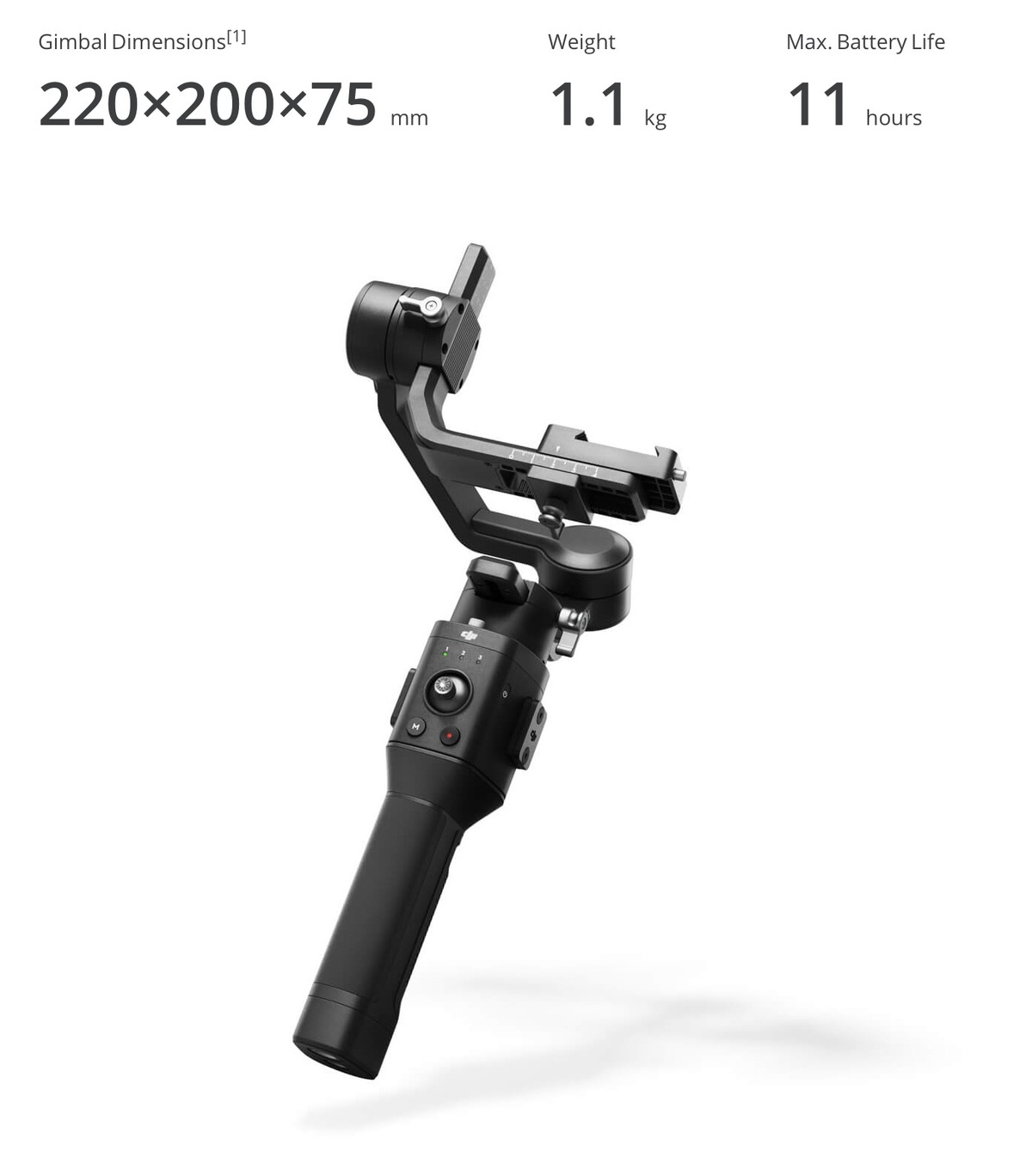 Stabilisation : DJI présente le Ronin-SC pour les boitiers hybrides (359€ !)