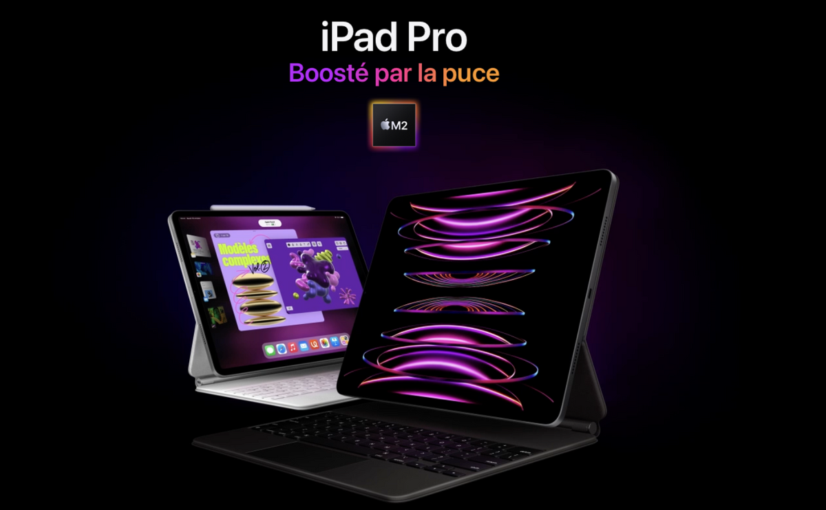 143€ de réduction sur l'iPad Pro M2 12,9 pouces !