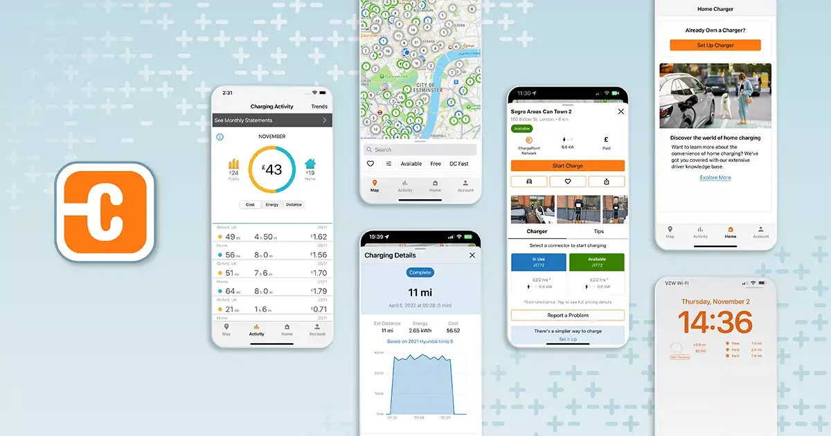 Recharge électrique : un widget et une nouvelle app ChargePoint pour son million d'utilisateurs
