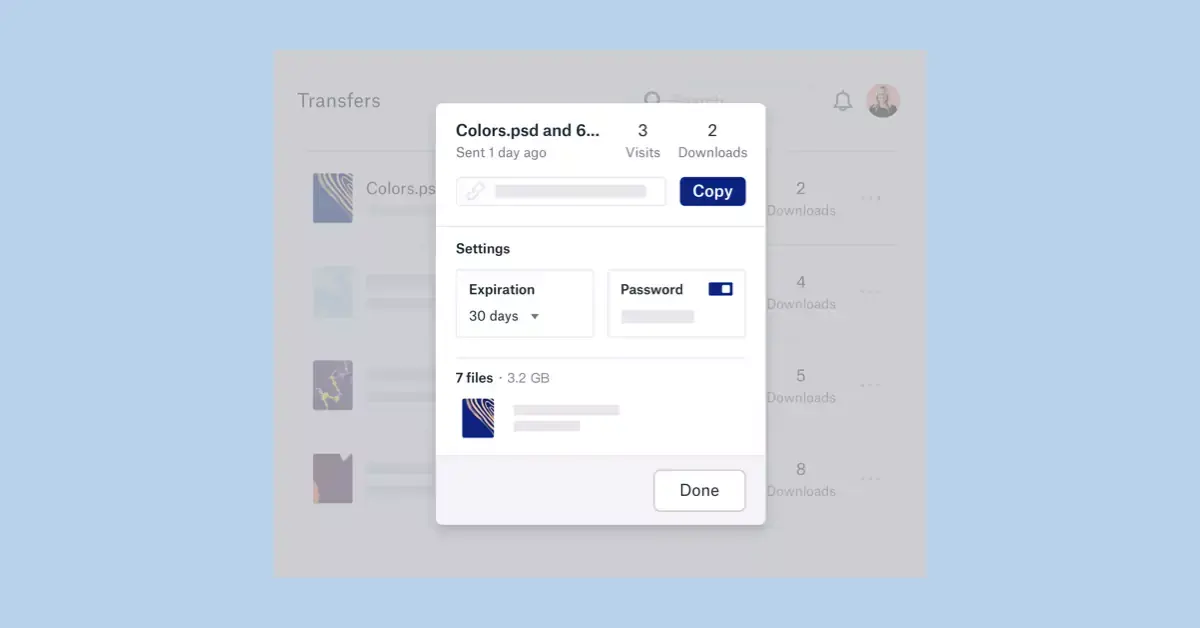 Dropbox facilite le transfert de fichiers volumineux (jusqu’à 100Go)