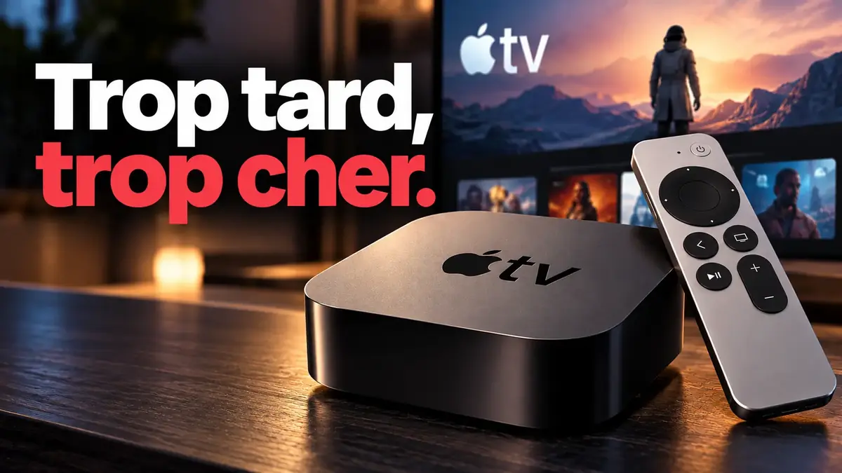 Apple vient-elle de tuer l&rsquo;Apple TV&nbsp;?