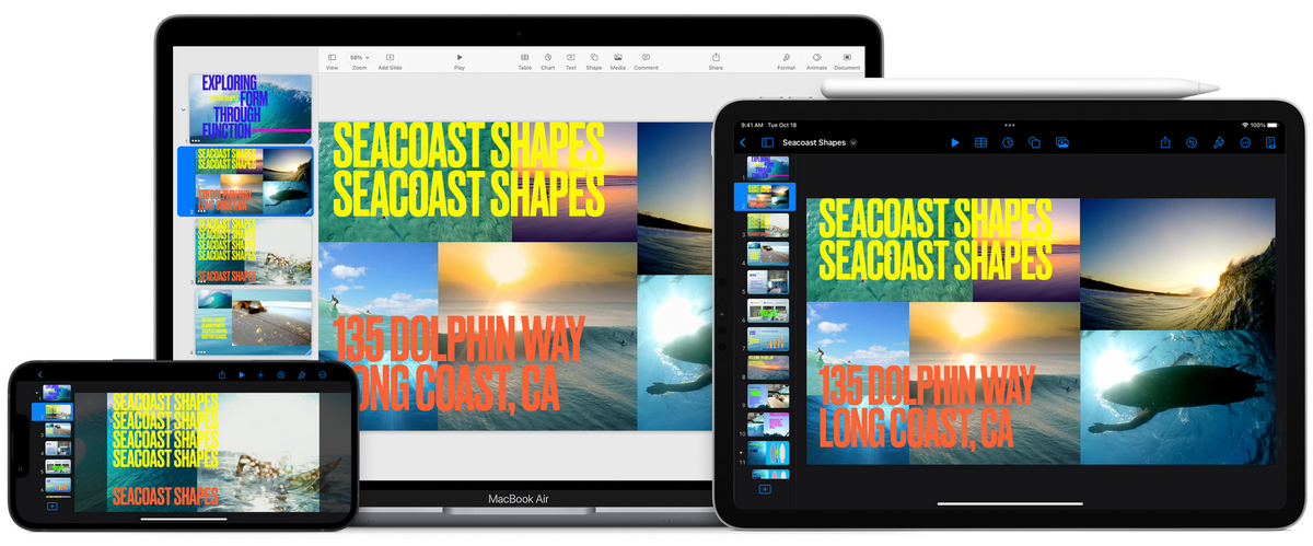 Le survol de l'Apple Pencil arrive sur Keynote, Pages et Numbers !