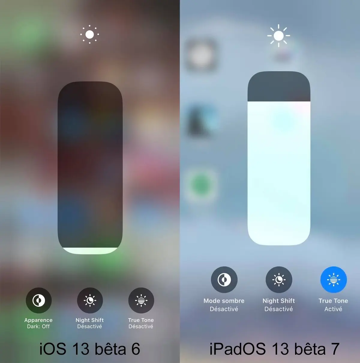 Les nouveautés d’iOS 13 bêta 7 : des dossiers gris, mode sombre, blocage des mails