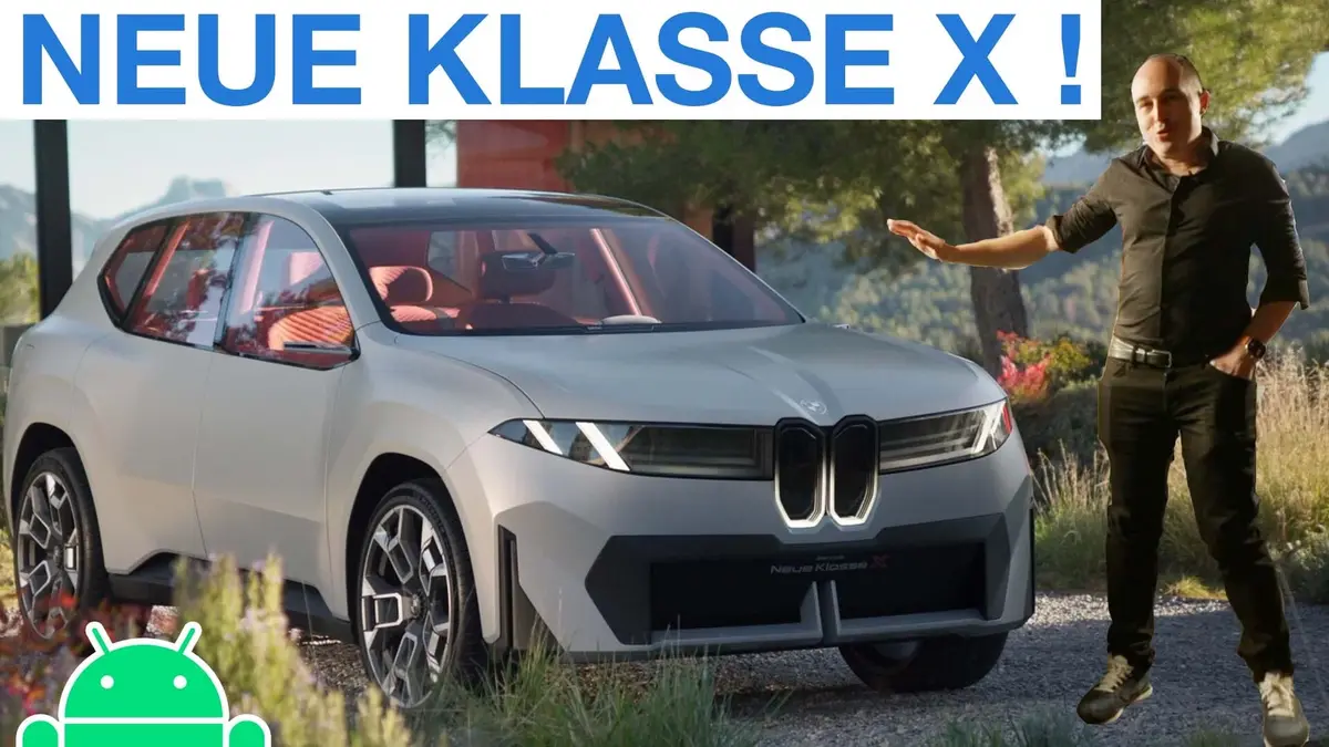 לא פורסם! אנו מגלים את מערכת Android Automotive החדשה של BMW New Klasse X!