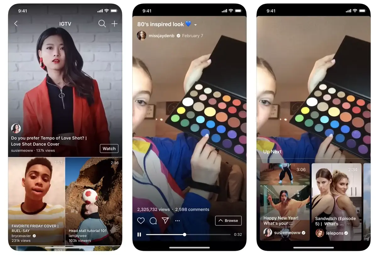 Instagram veut concurrencer YouTube en proposant des vidéos de 15 minutes sur IGTV