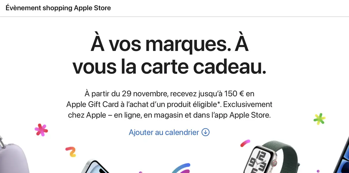 Apple prépare un Black Friday "à sa façon"