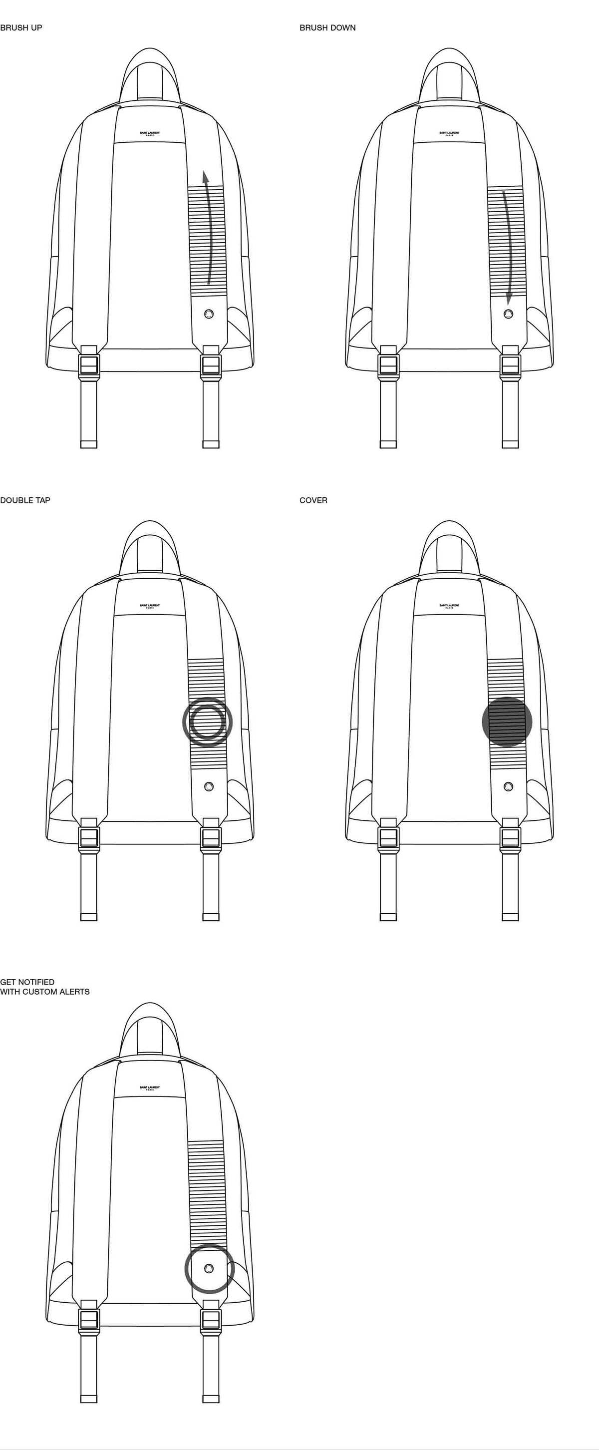 Yves Saint Laurent fait un sac connecté avec Google (Apple préfère Hermès)