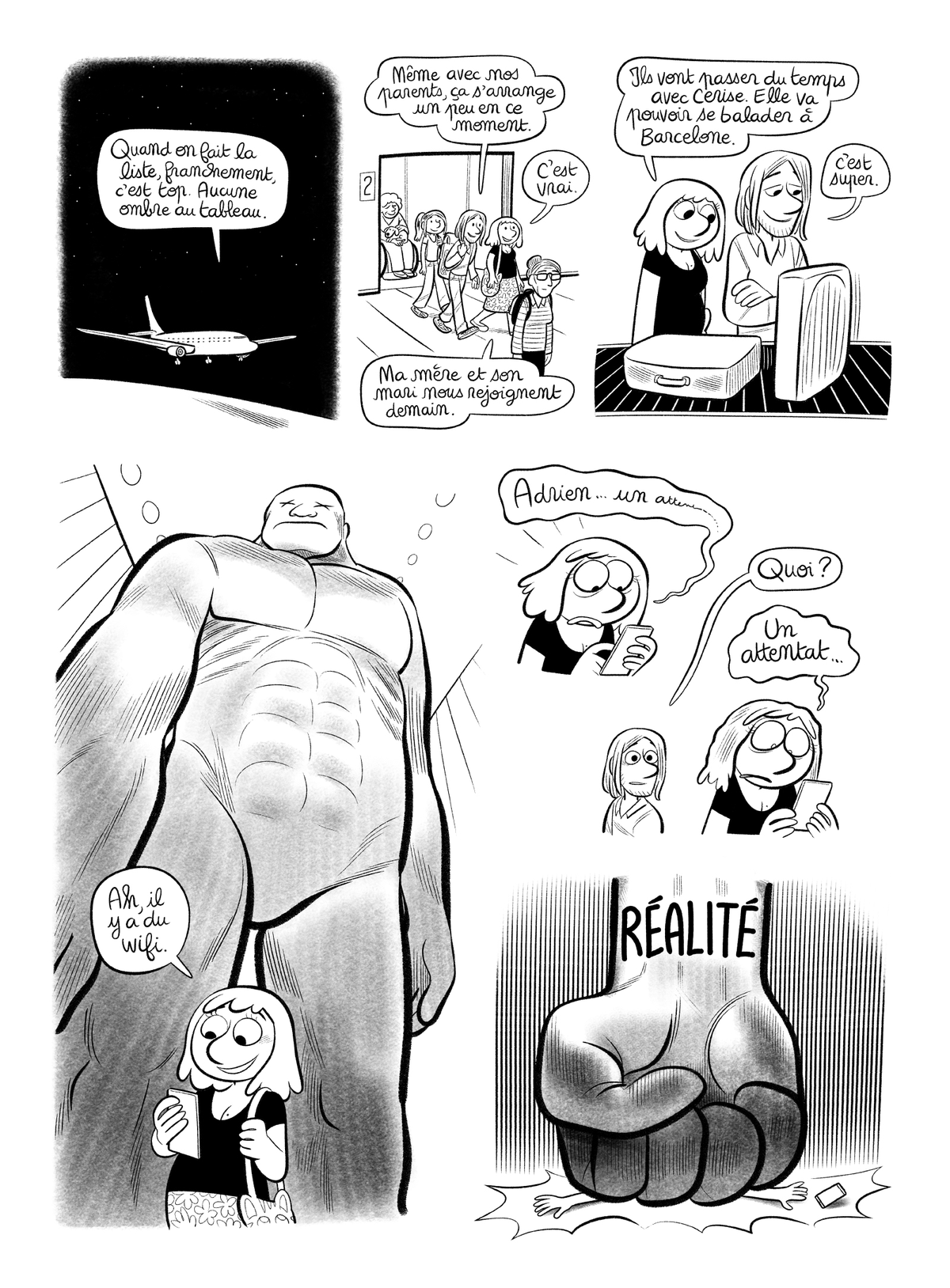 BD Planche #107 & #108 : "Californid", par Laurel