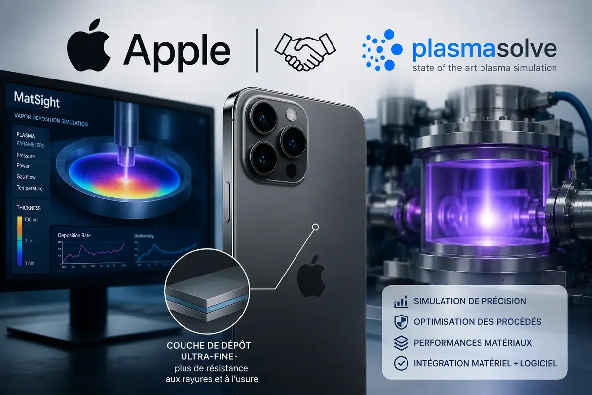 Apple achat PlasmaSolve