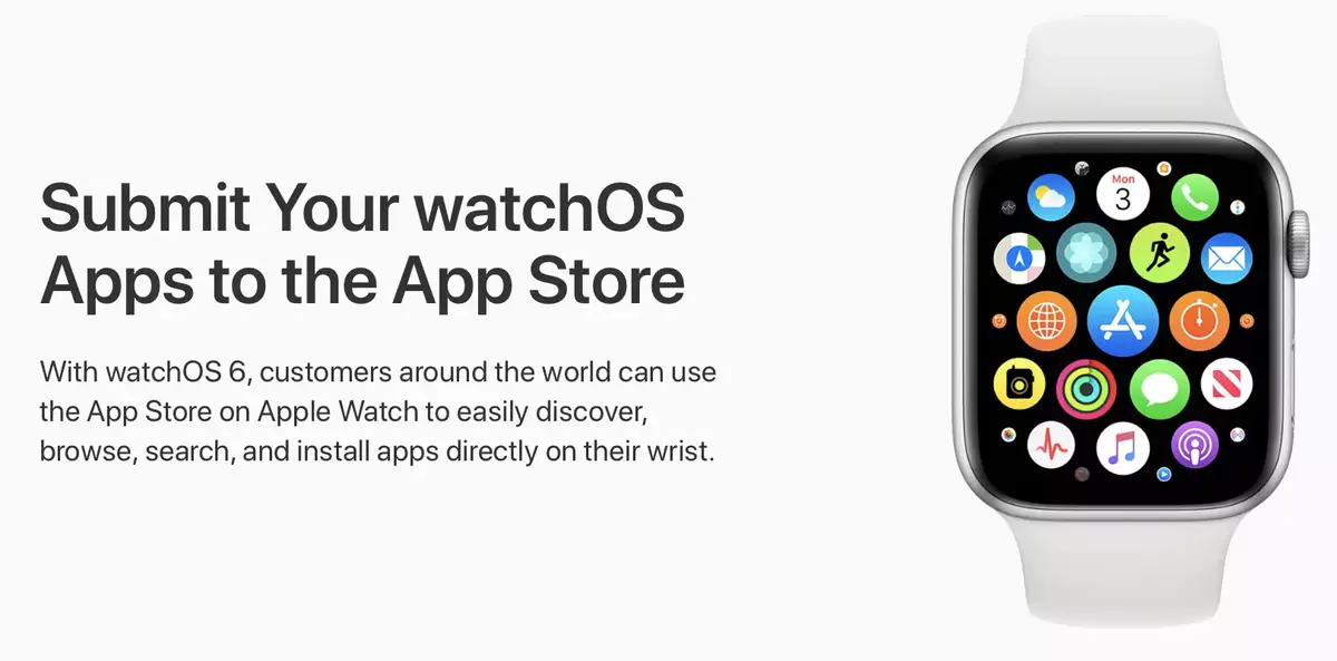 App Store pour Apple Watch : watchOS 6 permet aux devs d'envoyer leurs apps