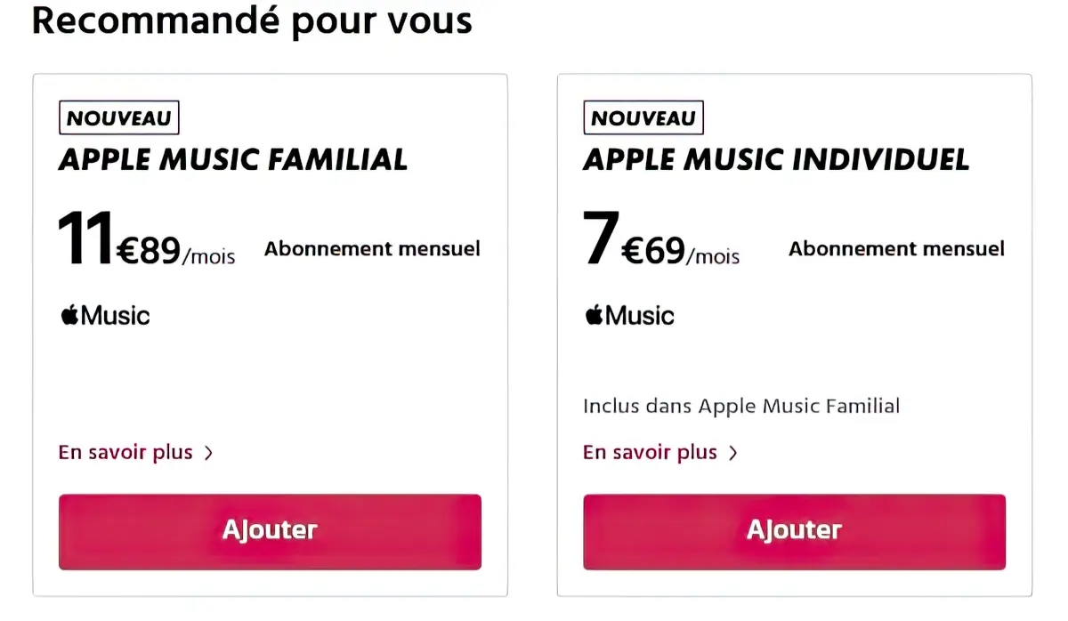 Apple Music在运河+下降了30％，也适用于家庭