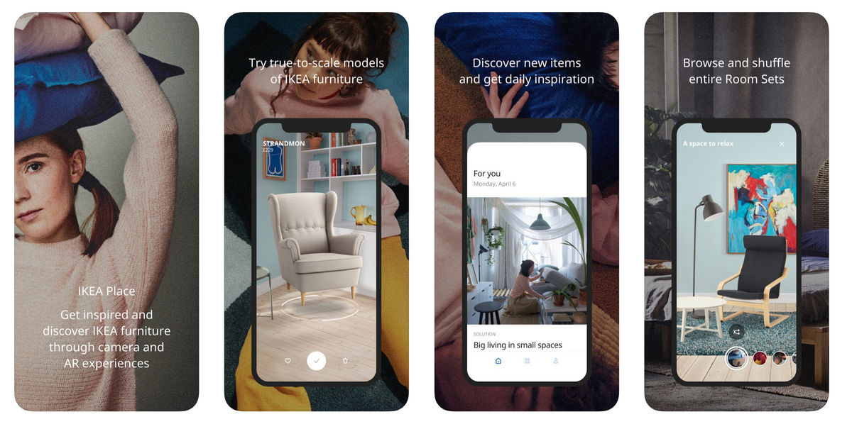 IKEA met à jour Place, son app pour choisir ses meubles en RA (nouvelle interface...)