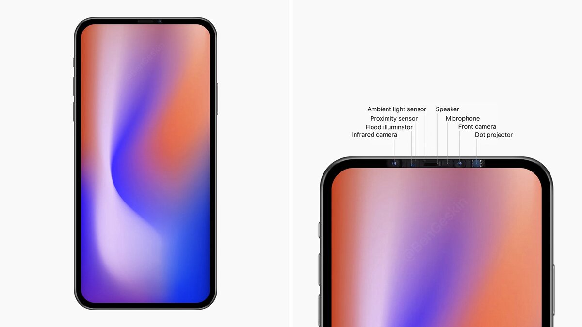 Rumeur : Apple aurait un prototype d'iPhone doté d'une dalle de 6,7 pouces sans encoche