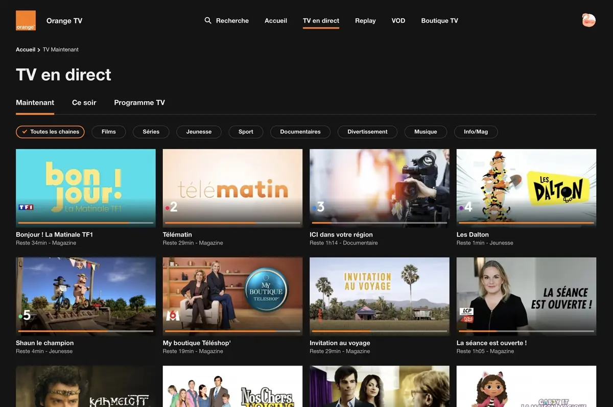 Sosh int&egrave;gre gratuitement la TV d'Orange &agrave; tous ses forfaits mobiles, avec une limitation tr&egrave;s nulle