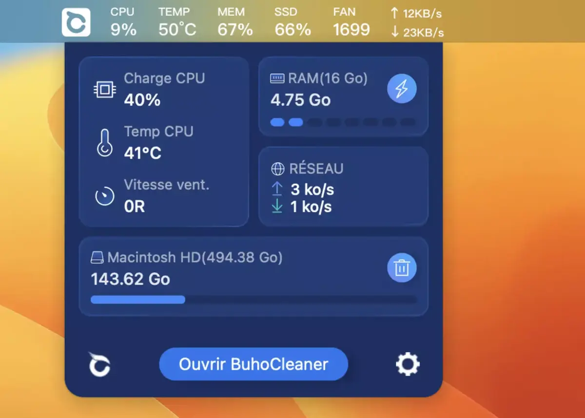 BuhoCleaner : un outil pour nettoyer son Mac (+ code promo -50%)