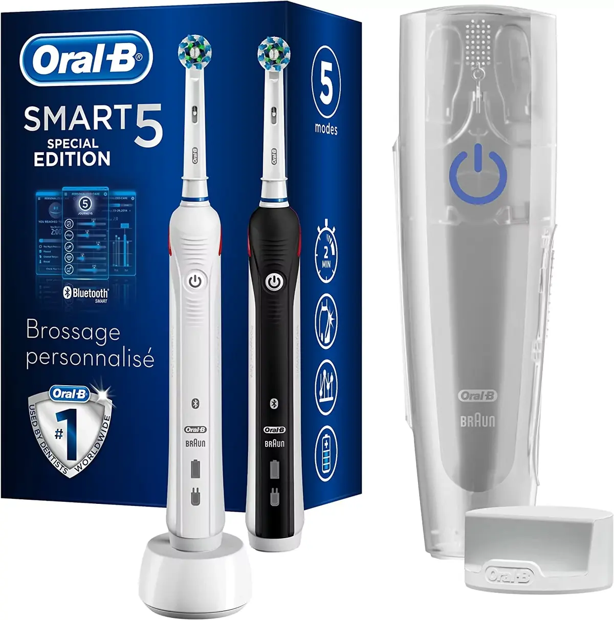 Brosses à dents connectées à partir de 70 euros (Oral-B Smart, Philips Sonicare)