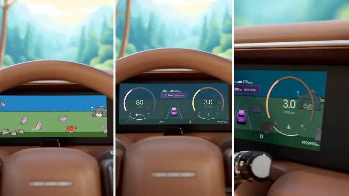 Hyundai transforme son tableau de bord en Pok&eacute;dex (mais en Cor&eacute;e)
