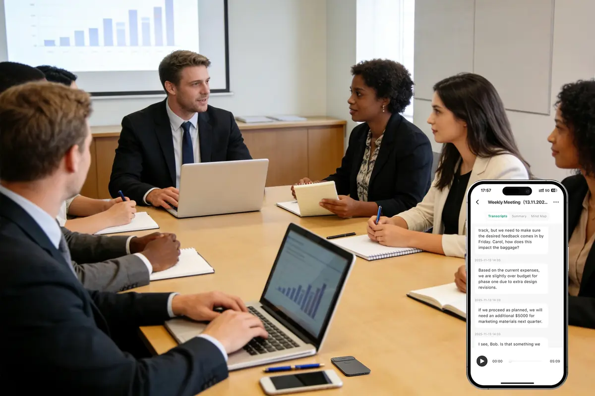 InnAIO pr&eacute;sente un enregistreur IA capable de traduire et de prendre des notes