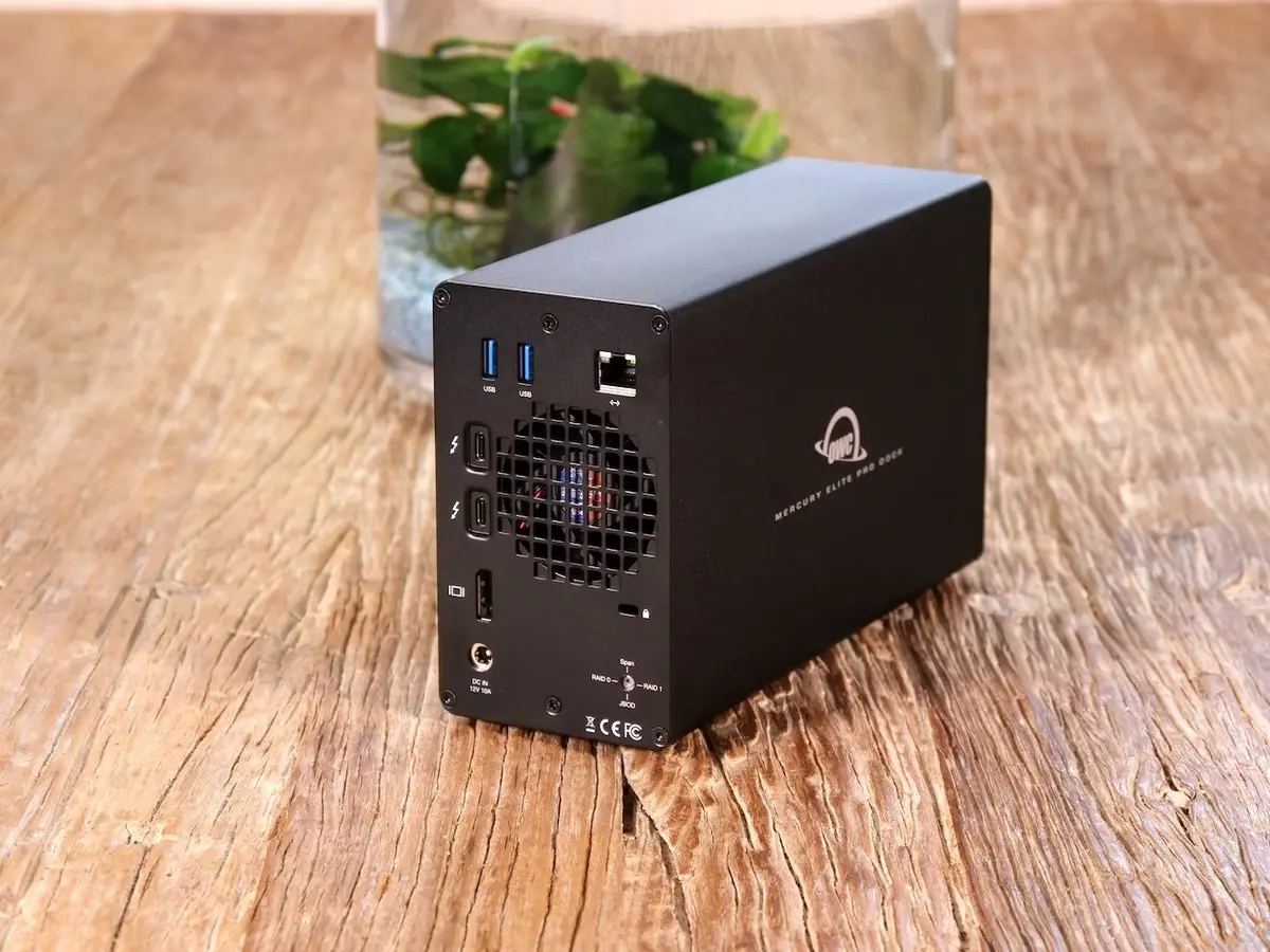 Test des boitiers RAID Thunderbolt 3 OWC Mercury Elite Pro Dock et TerraMaster TD2