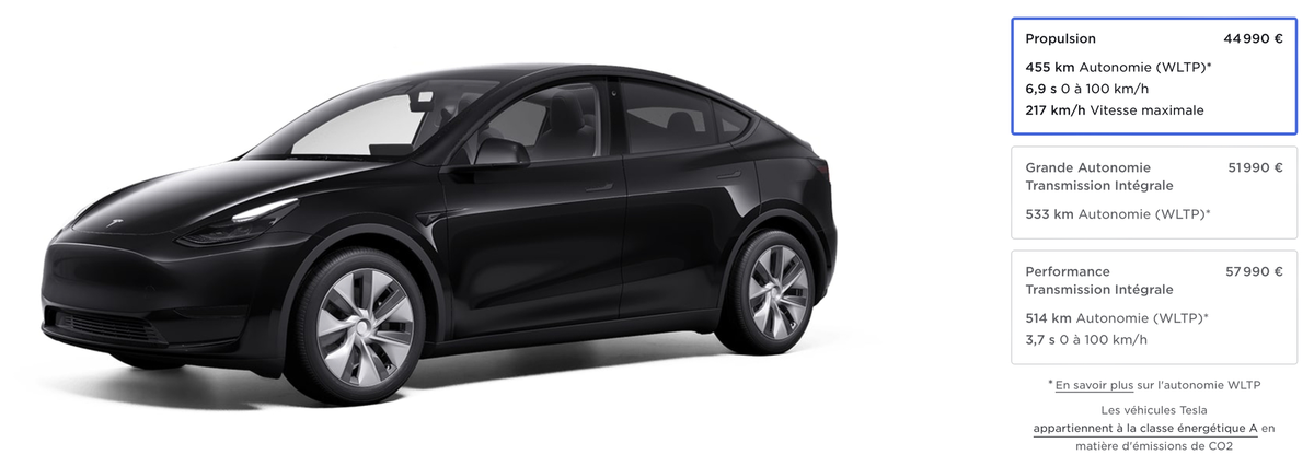 Le nouveau Tesla Model Y Grande Autonomie à un prix incroyable en France !