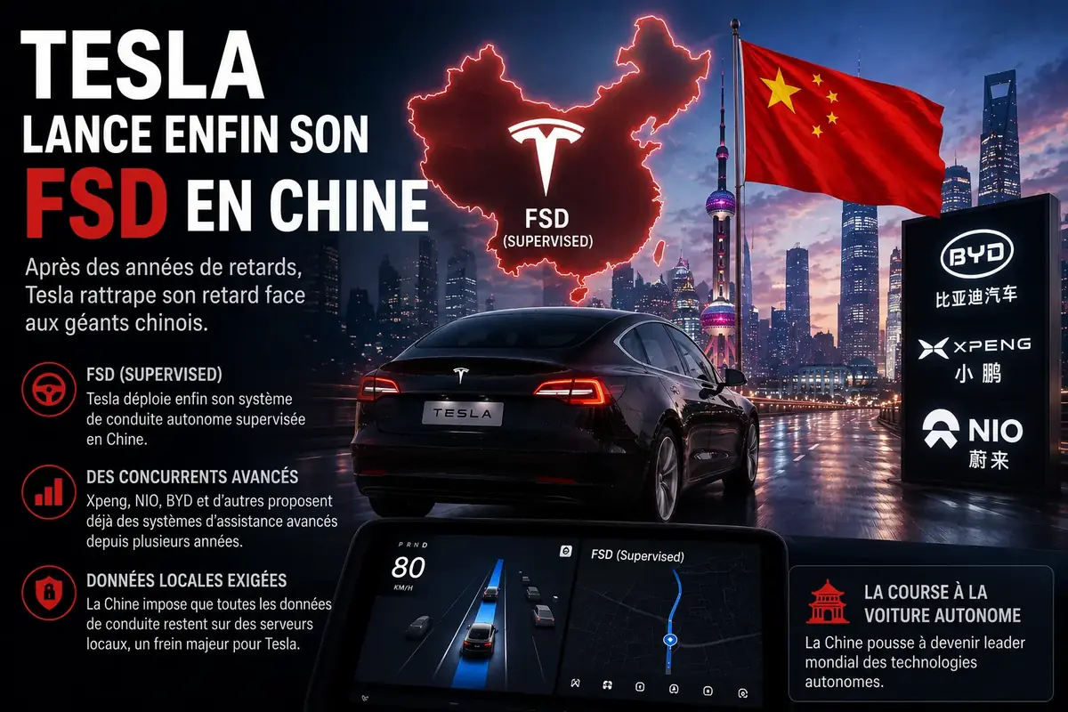 Tesla FSD CHine