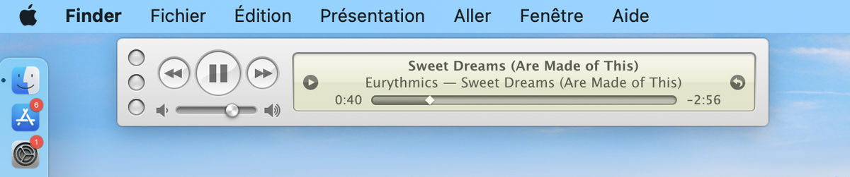 Music MiniPlayer permet de retrouver le mini lecteur d'iTunes 10 sur Mac !