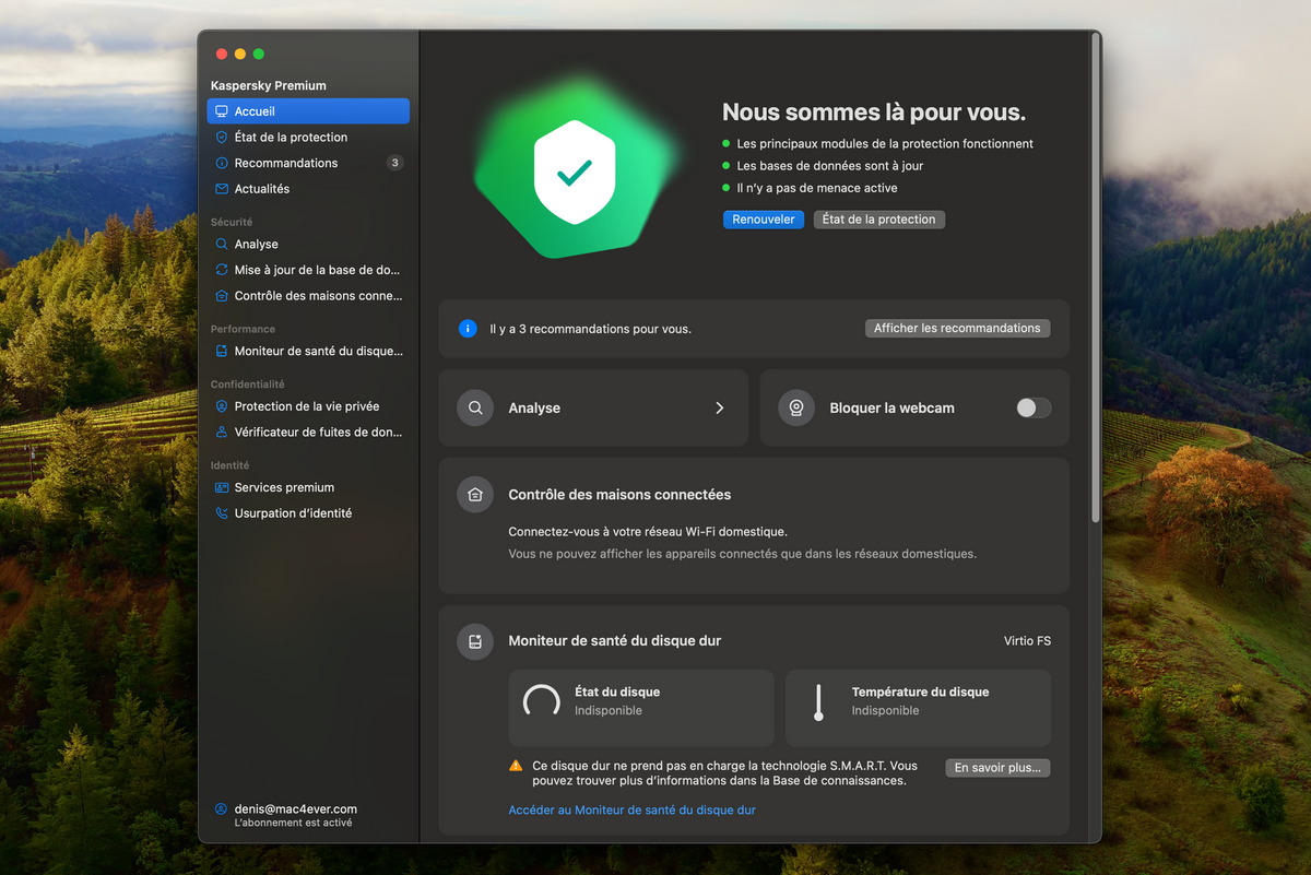 Antivirus Kaspersky Mac