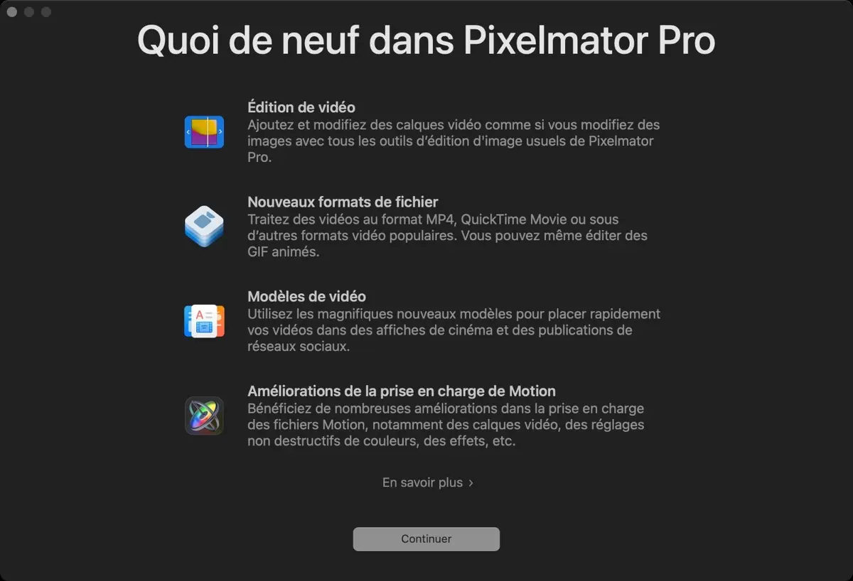 Pixelmator Pro 3.2 : nouveaux outils d'édition vidéo, prise en charge d'Apple ProRes