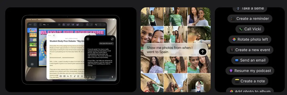 Toutes les nouveaut&eacute;s d'iPadOS 27