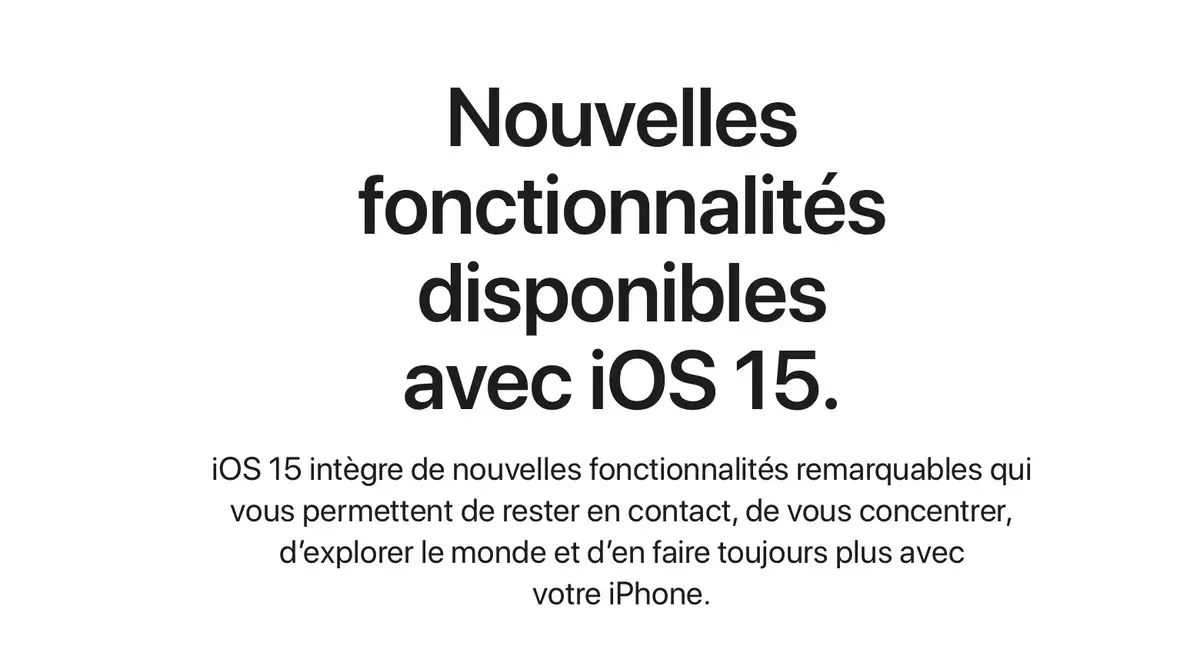 Pour Apple, les mises à jour de sécurité d'iOS 14 auraient toujours été "temporaires"