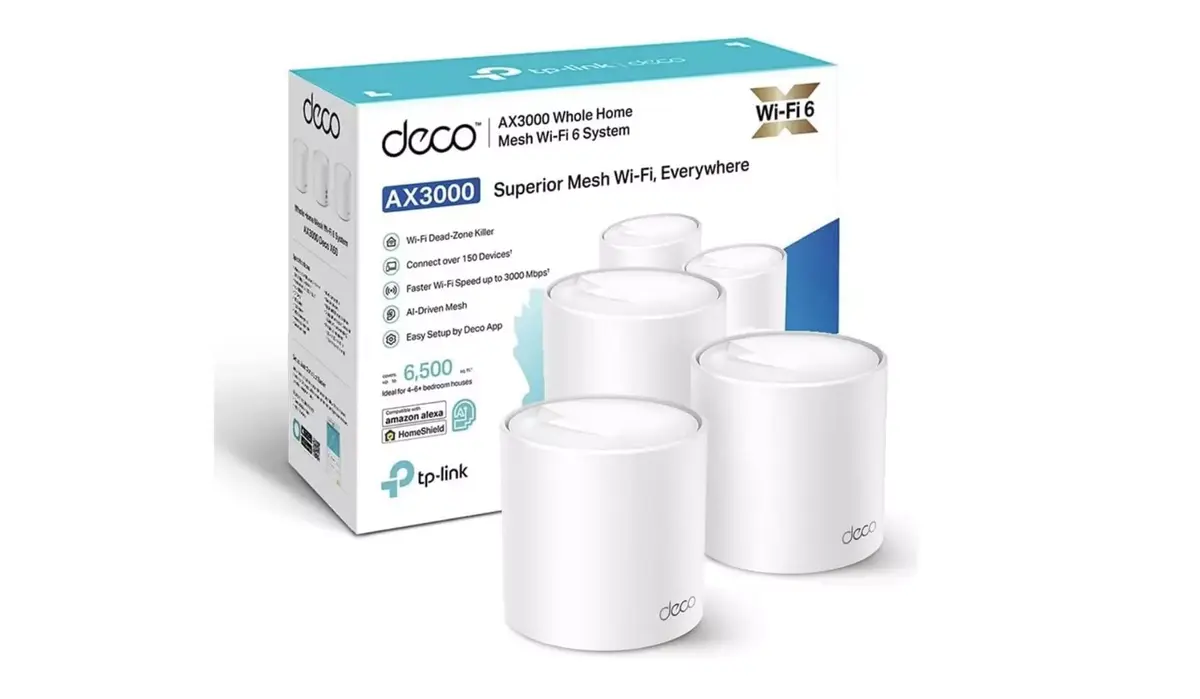 Le pack de 3 routeurs Wi-Fi 6 Mesh Deco X50 à 229€, un excellent rapport qualité prix !