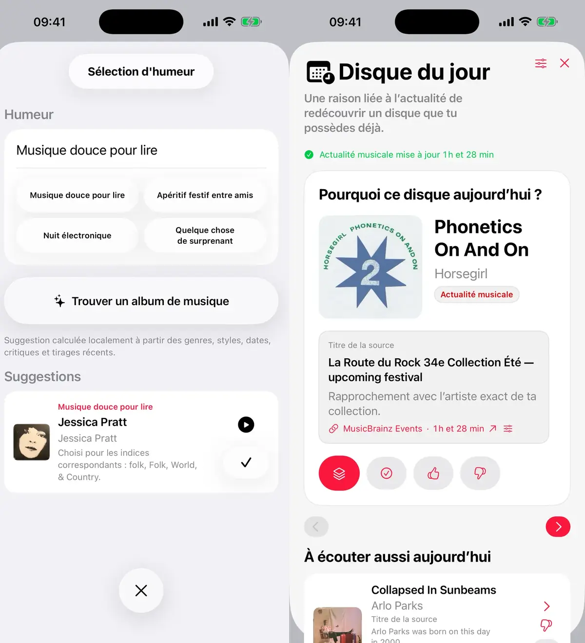Cette application vous aide &agrave; red&eacute;couvrir les vinyles et CD oubli&eacute;s sur vos &eacute;tag&egrave;res