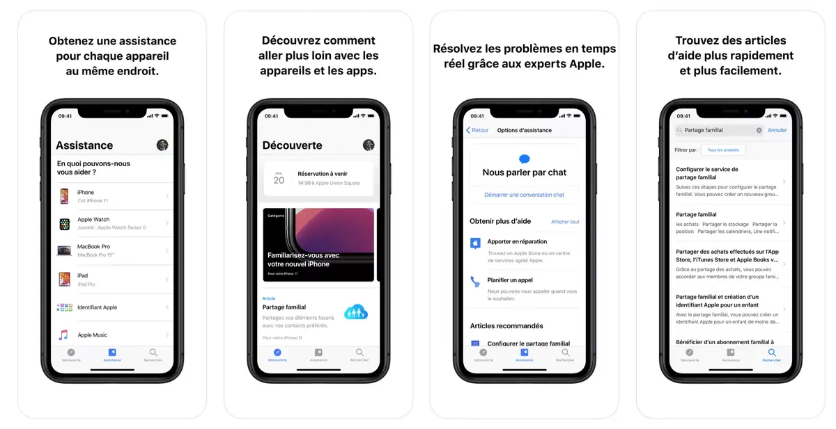 Apple fait la pub de son app Assistance Apple [vidéo]