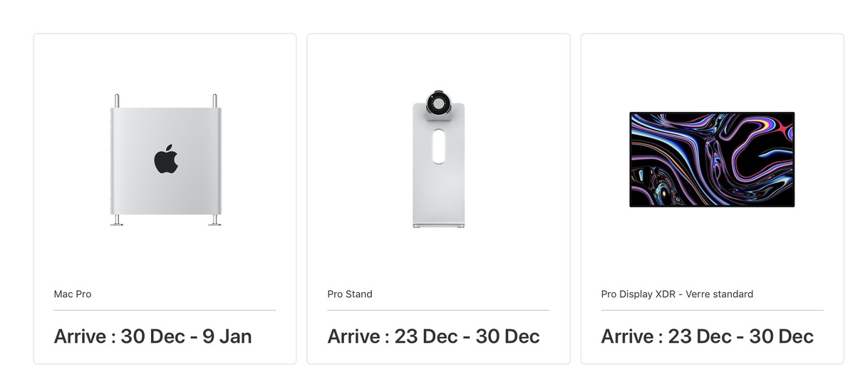 Cette semaine : Mac Pro, Pro Display XDR, sélection et idées cadeaux pour Noël