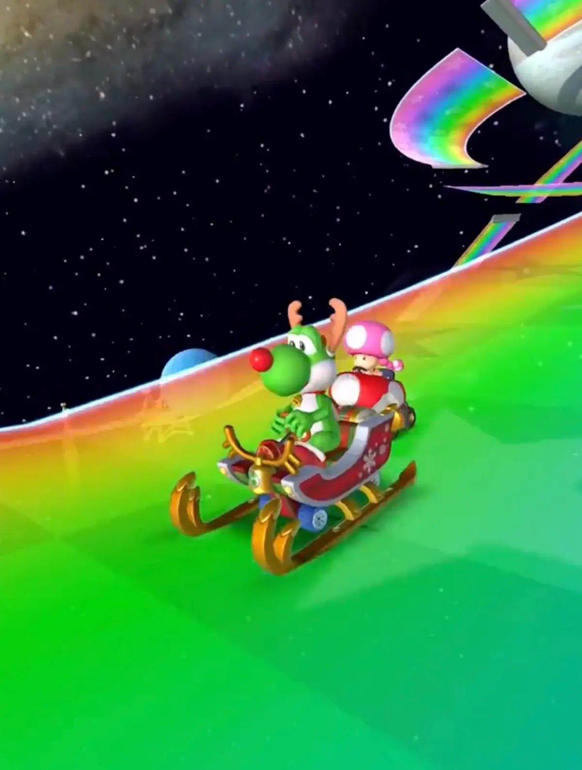 Mario Kart Tour מקבל עדכון מיוחד לחג המולד