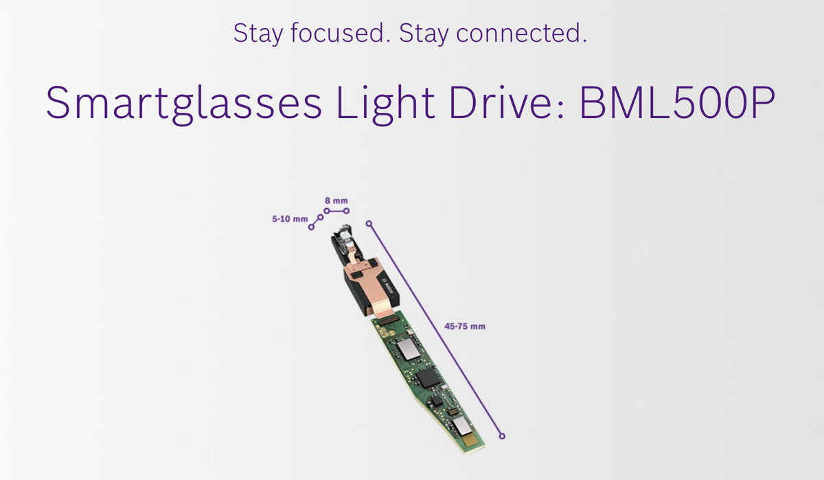 Bosch présente ses lunettes connectées "Light Drive"