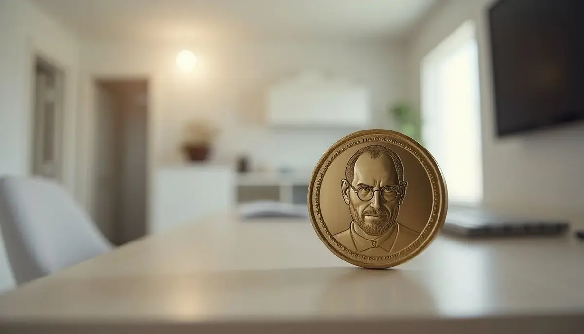 すぐにスティーブ・ジョブズのイメージへのドルの作品