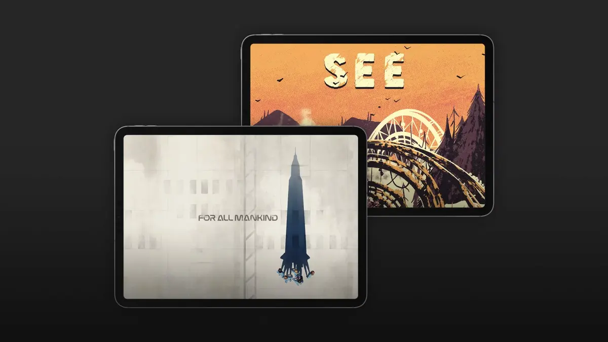 Today at Apple : dessiner à l'iPad, une affiche de SEE ou For All Mankind