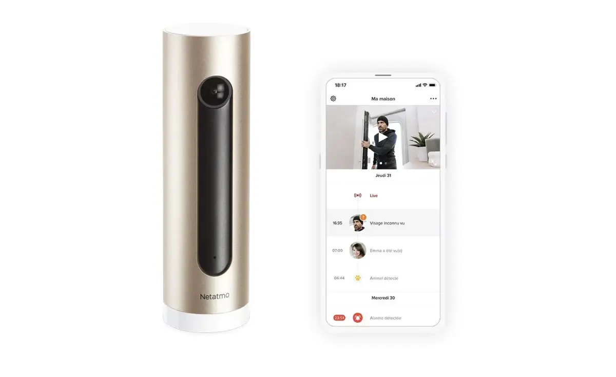 Jusqu'à -36% sur la gamme Netatmo pour le Prime Day ! Caméra extérieure dès 179€ !