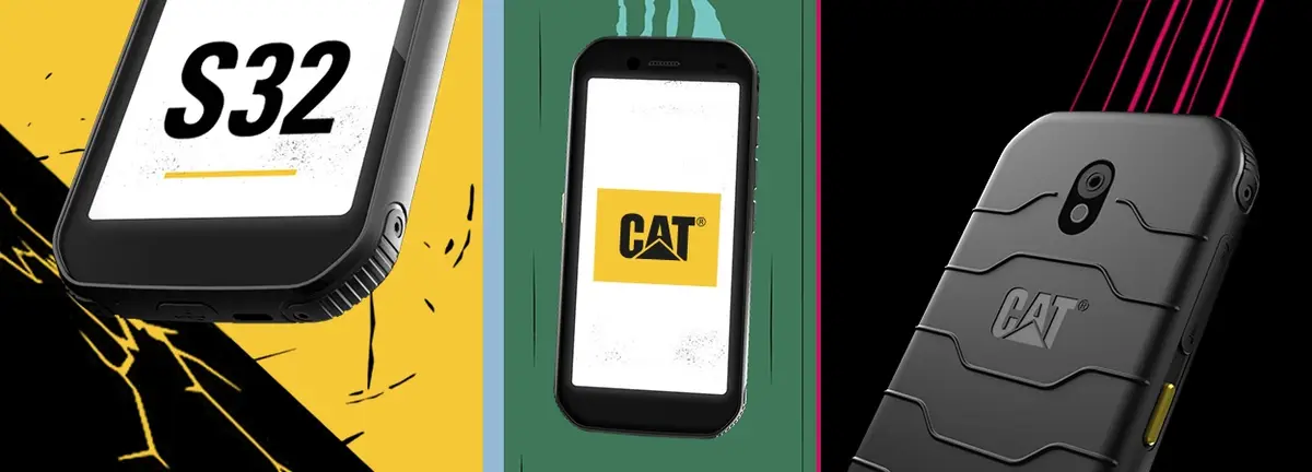 CAT dévoile le CAT S32, un nouveau smartphone à toute épreuve #CES