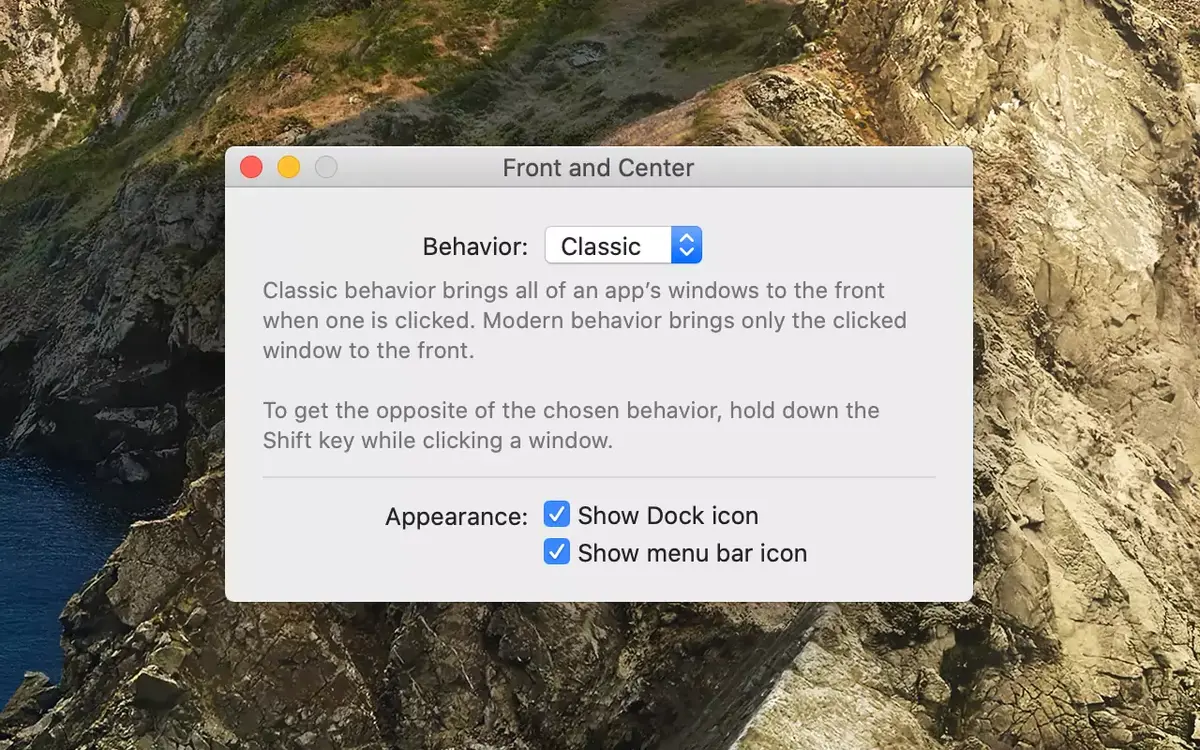 Une app qui restaure ce comportement si pratique des fenêtres de Mac OS 9