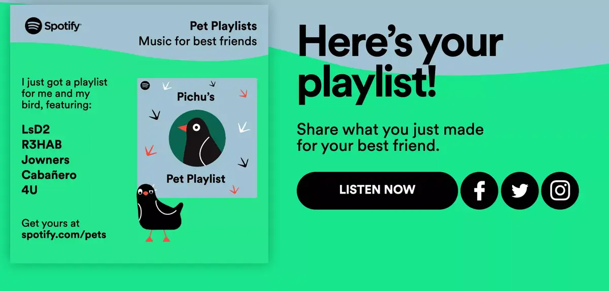 Spotify lance des playlists à personnaliser pour nos animaux de compagnie