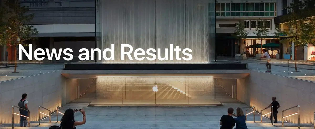 Apple présentera ses prochains résultats financiers le 28 janvier