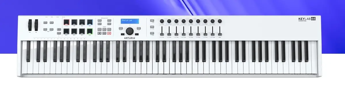 Arturia présente une version 88 touches de son clavier maître KeyLab Essential (vidéo)