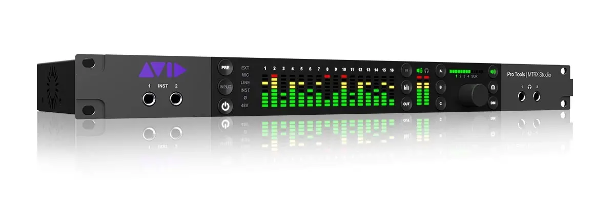 Avid : MTRX Studio, des Folder Tracks pour Pro Tools et un boitier Thunderbolt 3 HDX